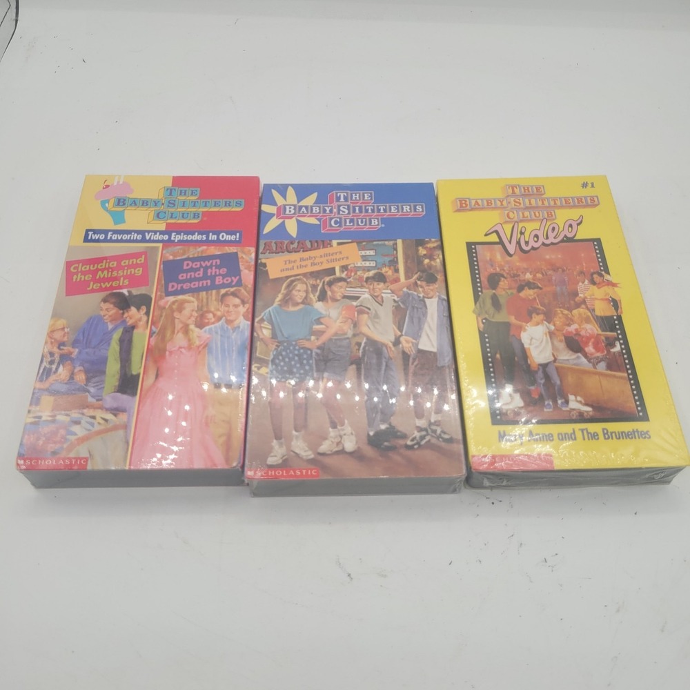 Babysitters club VHS Lot Of 3 NEW SEALED